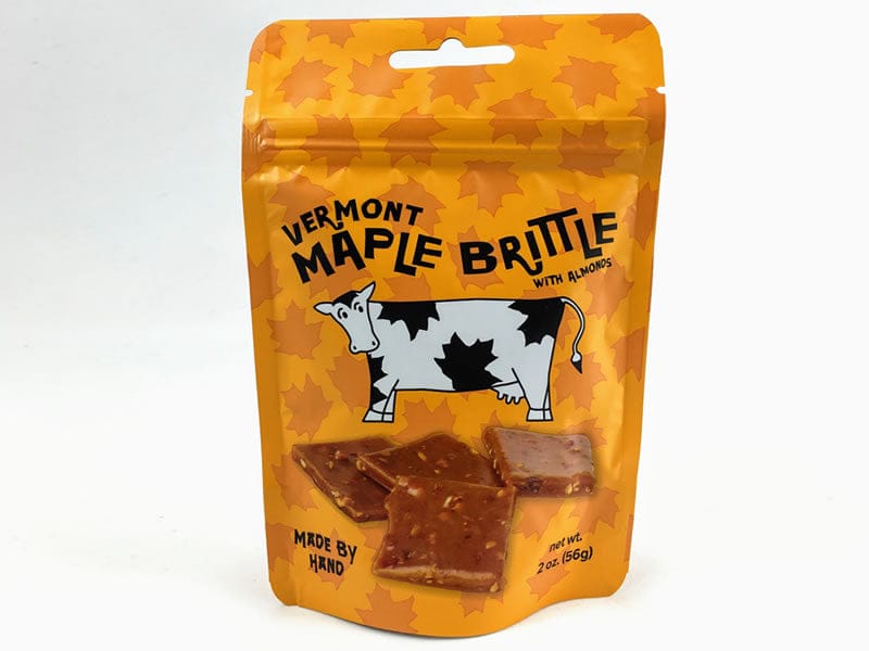Vermont Maple Brittle With Almonds - 2oz - Shelburne Country Store