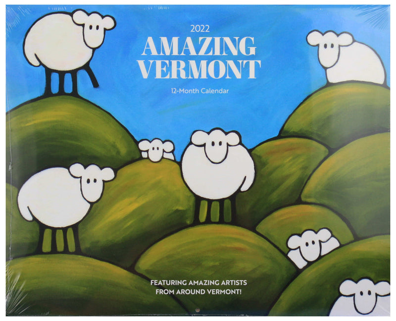 2022 Amazing Vermont - Vermont Artists Wall Calendar - Shelburne Country Store