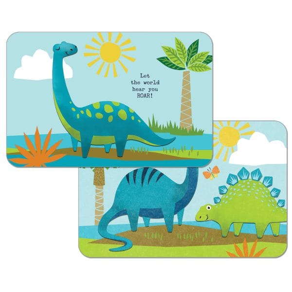 Kids Dino World – Easy Care Reversible Placemat - Shelburne Country Store