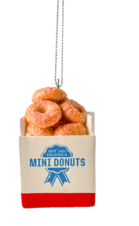 Fair Food Ornament - Mini Donuts - Shelburne Country Store
