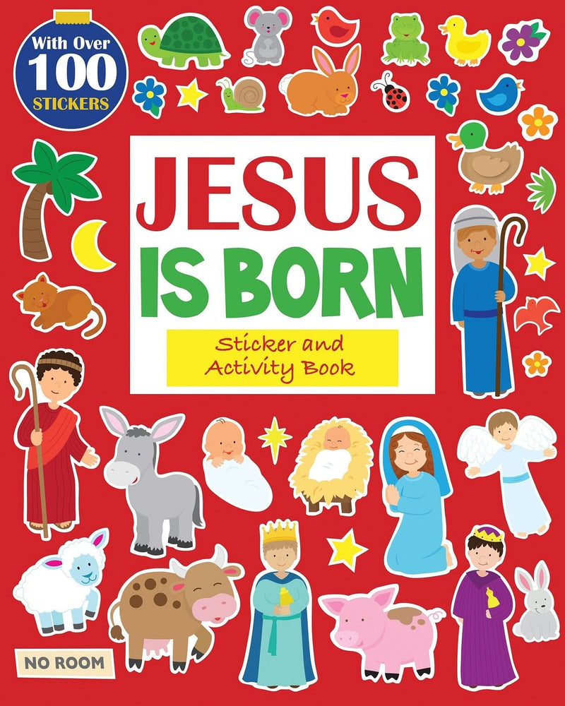 Jesus Is Born Sticker and Activity Book (I'm Learning the Bible Activity Book) - Shelburne Country Store