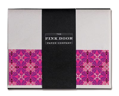 Pink Door Foil Notecard Set - Sensual - Shelburne Country Store