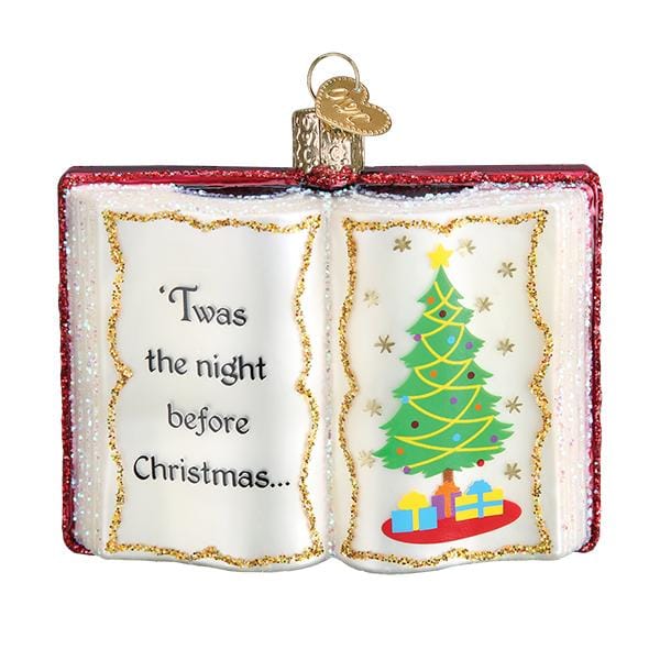 The Night Before Christmas Glass Ornament - Shelburne Country Store