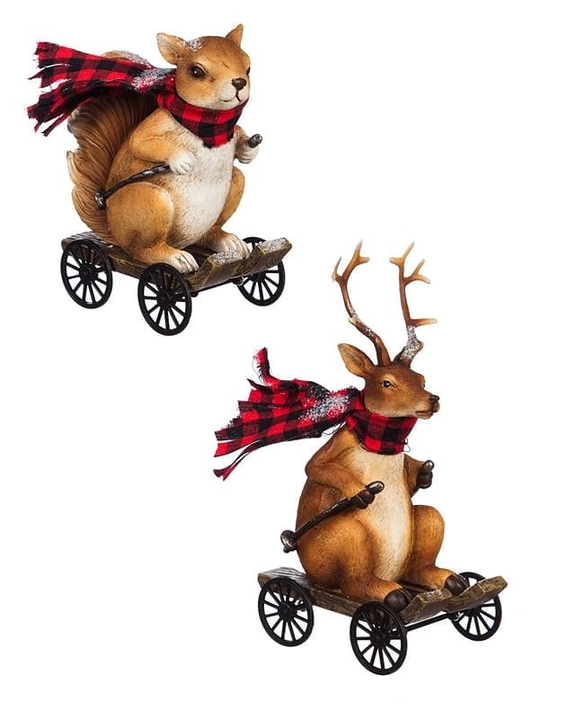 Polystone Woodland Creatures Decor - Shelburne Country Store