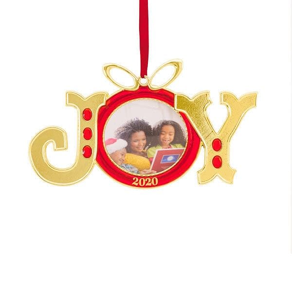Joy Photo Holder Dated 2020 Ornament - Shelburne Country Store