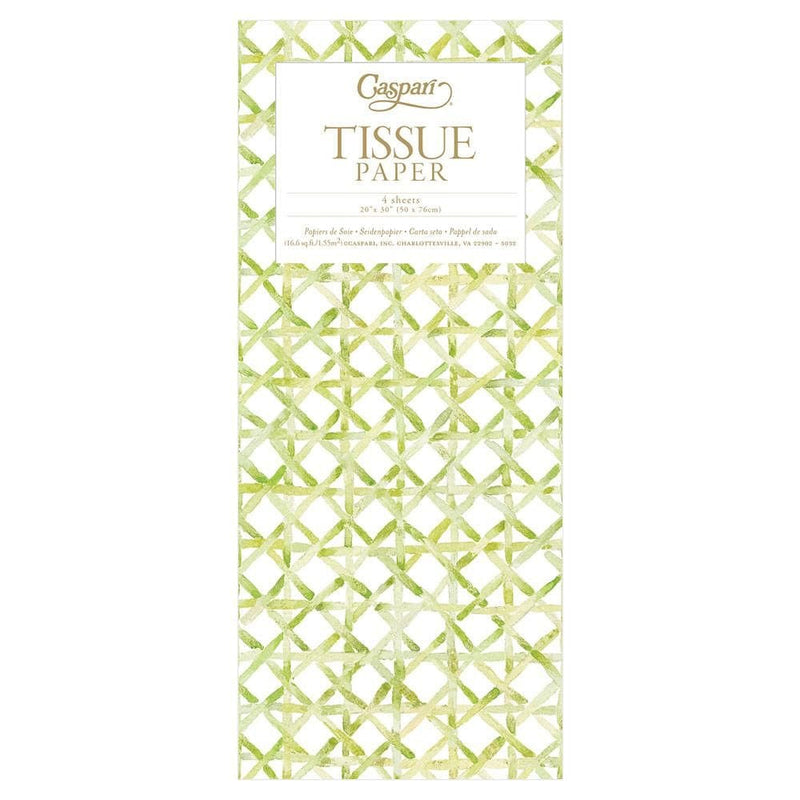 Holly Trellis Tissue Paper - 4 Sheets Included - Shelburne Country Store