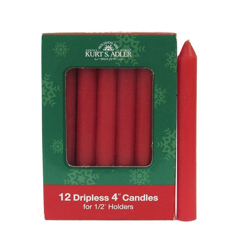 Red Candles for Angel Chime - 12-Piece Box Set - Shelburne Country Store