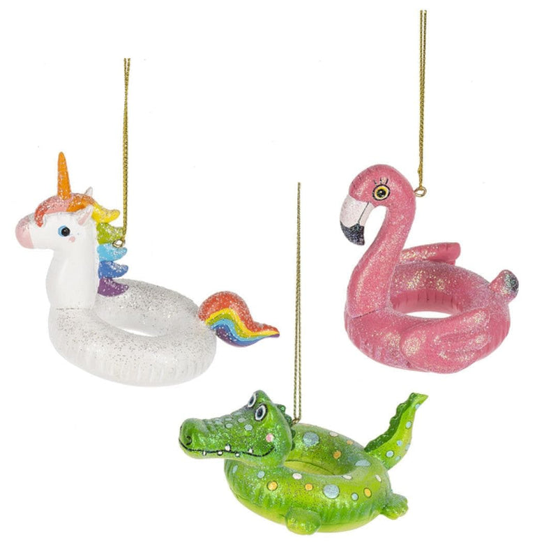 Animal 'Floatie' Ornament -  Unicorn - Shelburne Country Store