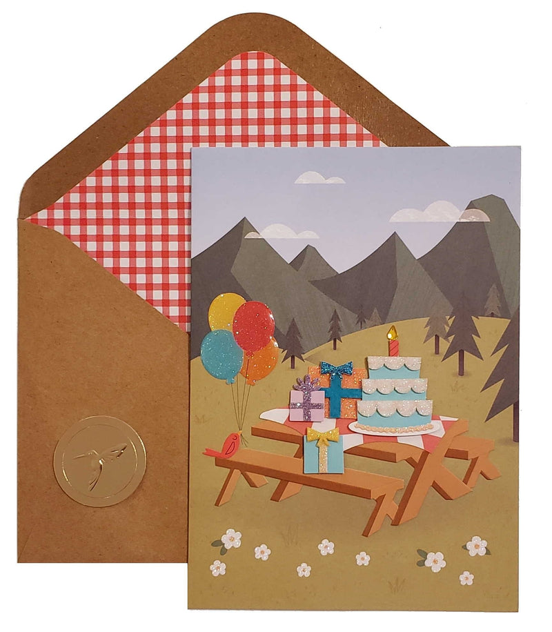 The Birthday Picnic - Birthday Card - Shelburne Country Store