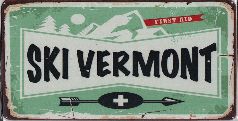 Ski Vermont First Aid Magnet - Shelburne Country Store
