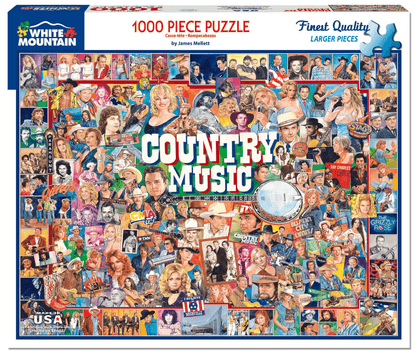 Country Music  - 1000 Piece Jigsaw Puzzle - Shelburne Country Store