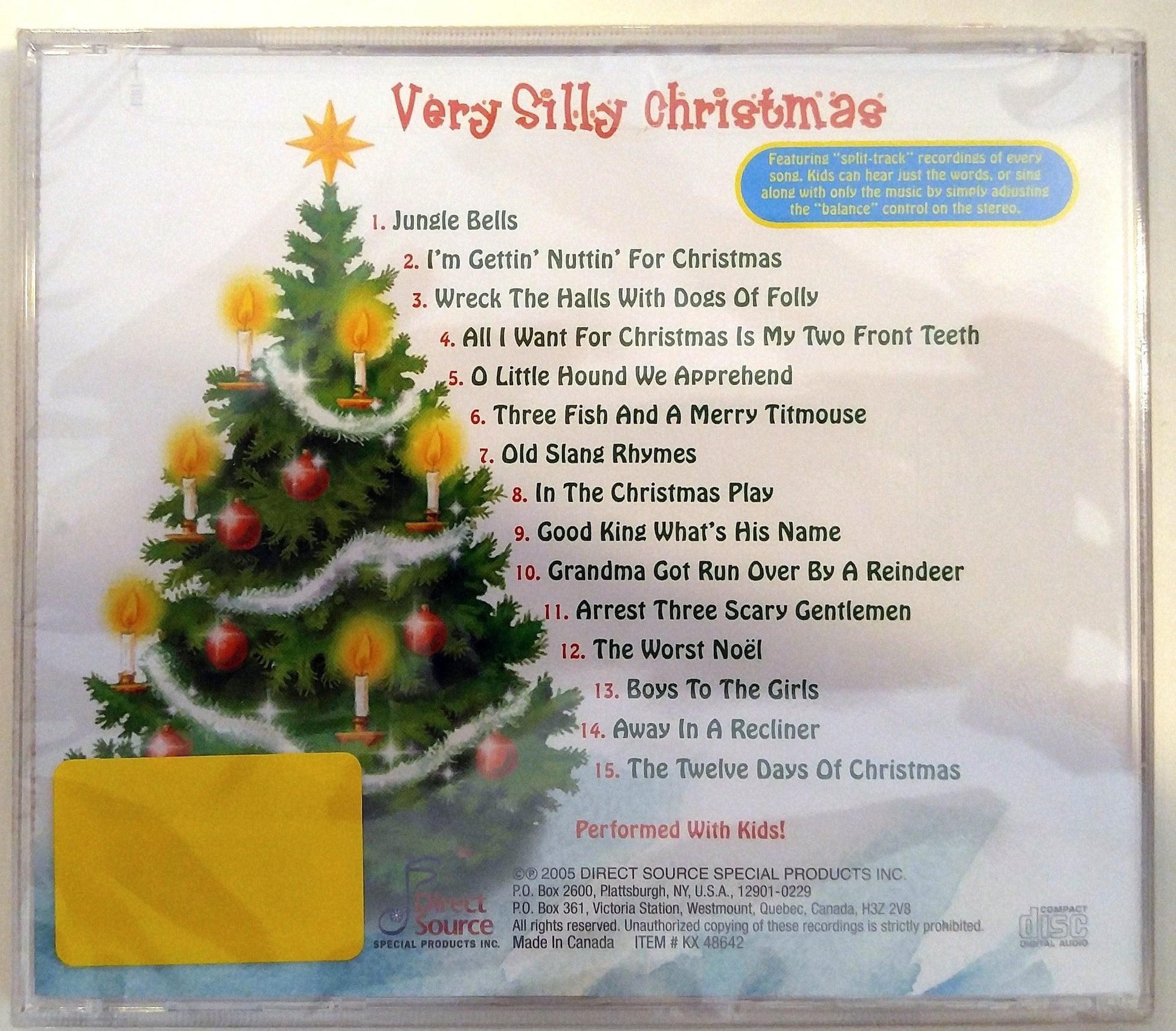 Very Silly Christmas Sing-a-long With Lyrics - Shelburne Country Store
