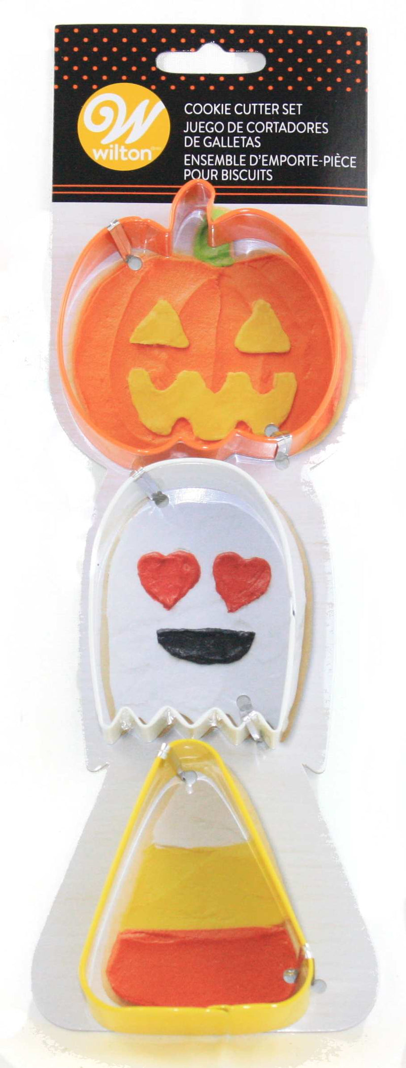 Halloween Cookie Cutter Set - Pumpkin, Ghost, Candy Corn - Shelburne Country Store