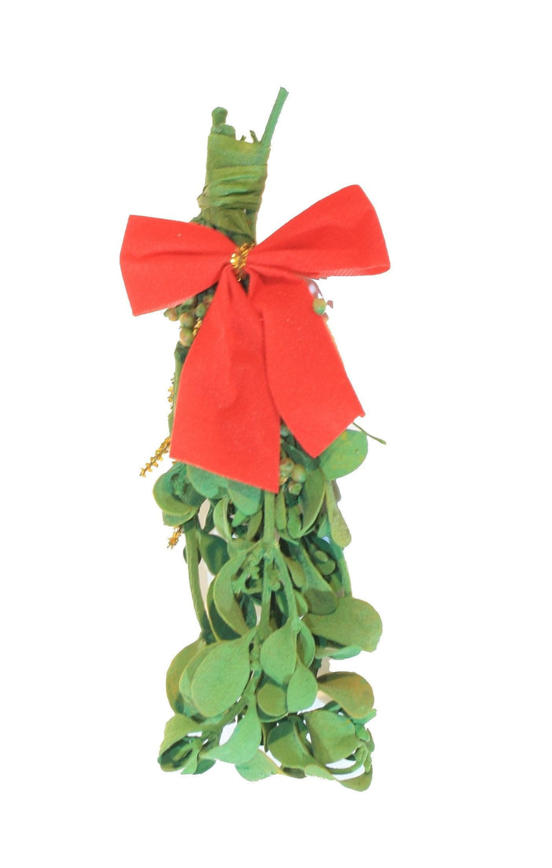 Real Mistletoe with Ribbon - Shelburne Country Store