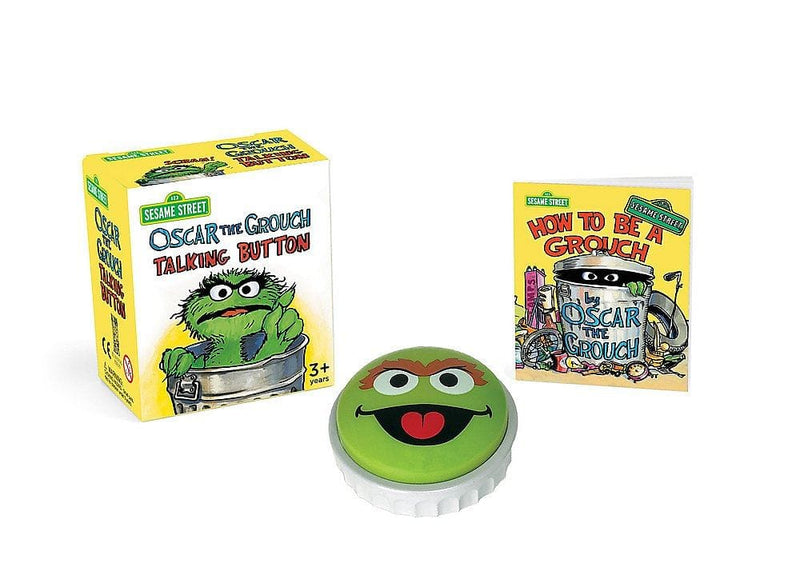Oscar The Grouch Talking Button - Shelburne Country Store