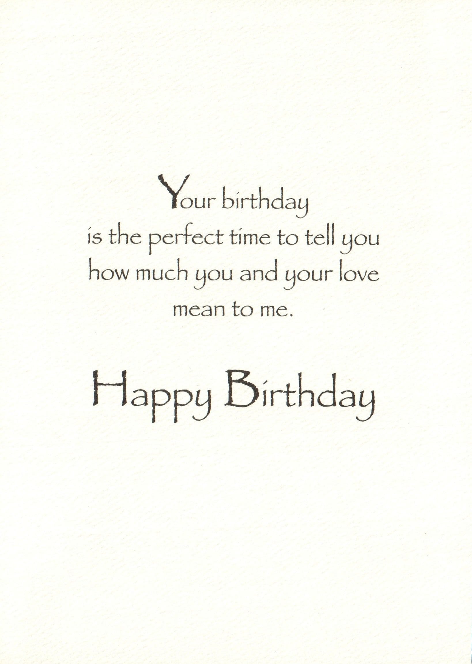 Birthday Card - A Loving Message For My Husband - Shelburne Country Store