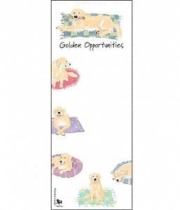 Hatley Magnetic List Pad - Golden Opportunities - Shelburne Country Store