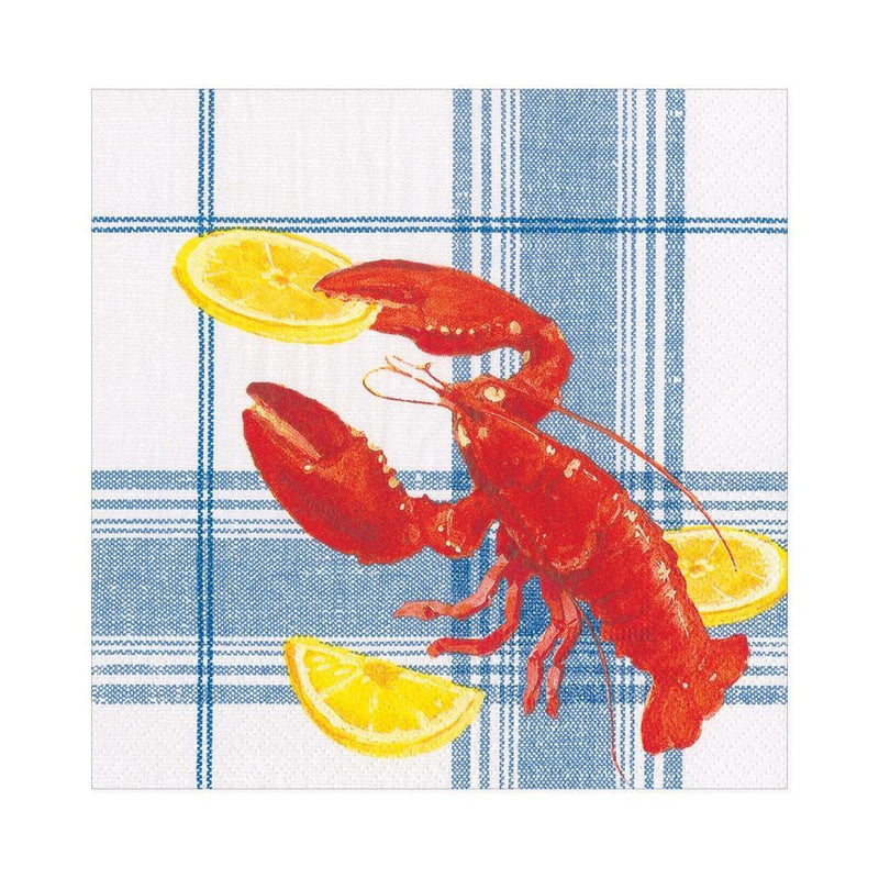 Lobster Bake Paper Luncheon Napkins - 20 Per Package - Shelburne Country Store