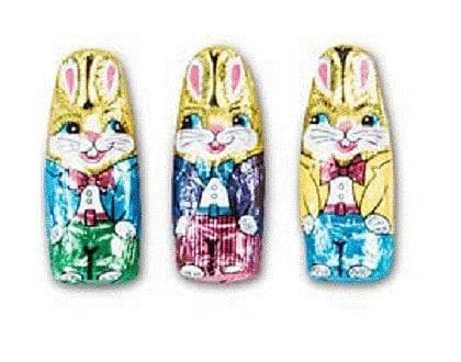 Easter Mini Foil Milk Chocolate Bunnies - 1 Pound - Shelburne Country Store