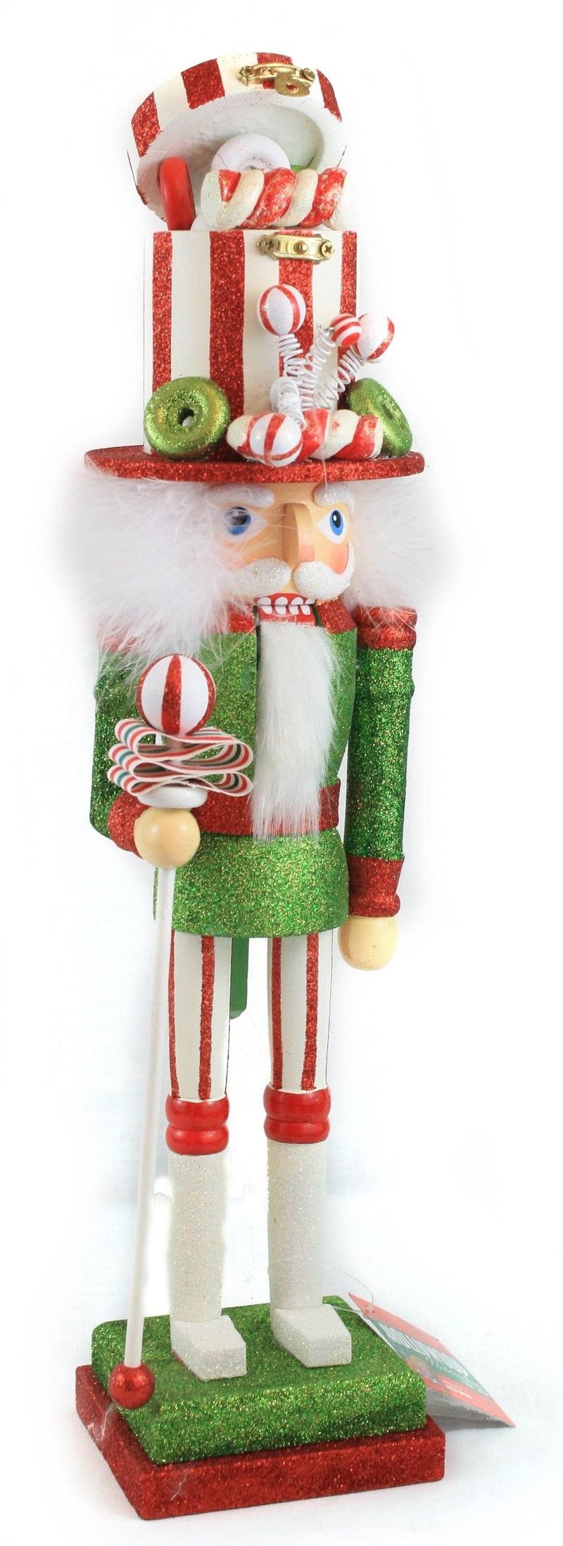 18 Hollywood Red/Green Nutcracker - - Shelburne Country Store