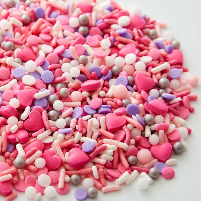Pink and Purple Romantic Sprinkle Mix - Shelburne Country Store