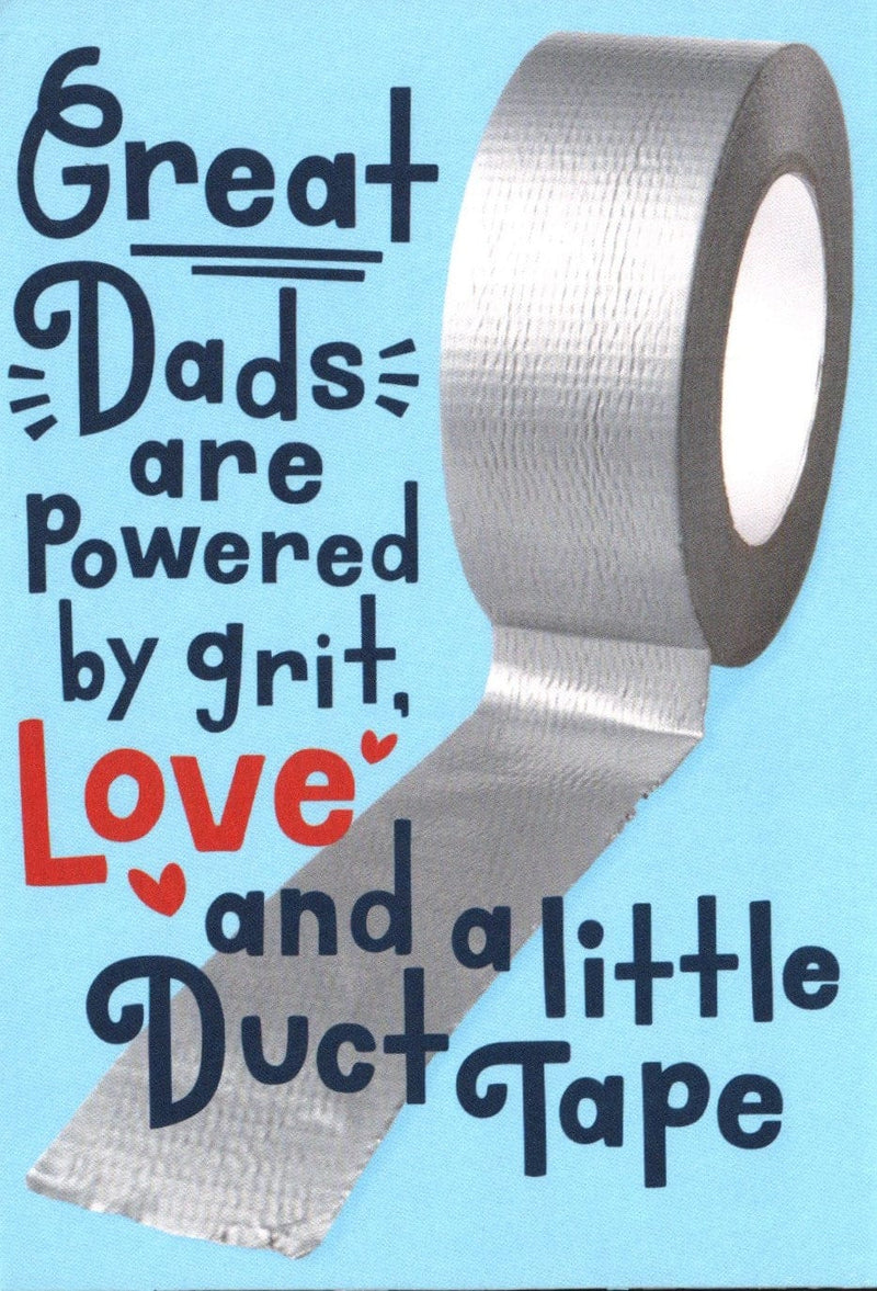 Powered By Grit and Duct Tape - Father's Day Card - Shelburne Country Store