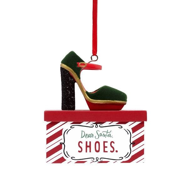 Dear Santa, Shoes Ornament - Shelburne Country Store