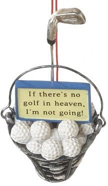 Bucket Of Balls Ornament - Blue - Shelburne Country Store