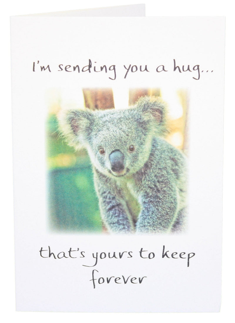 I'm Send you a hug that's yours to keep forever - Shelburne Country Store