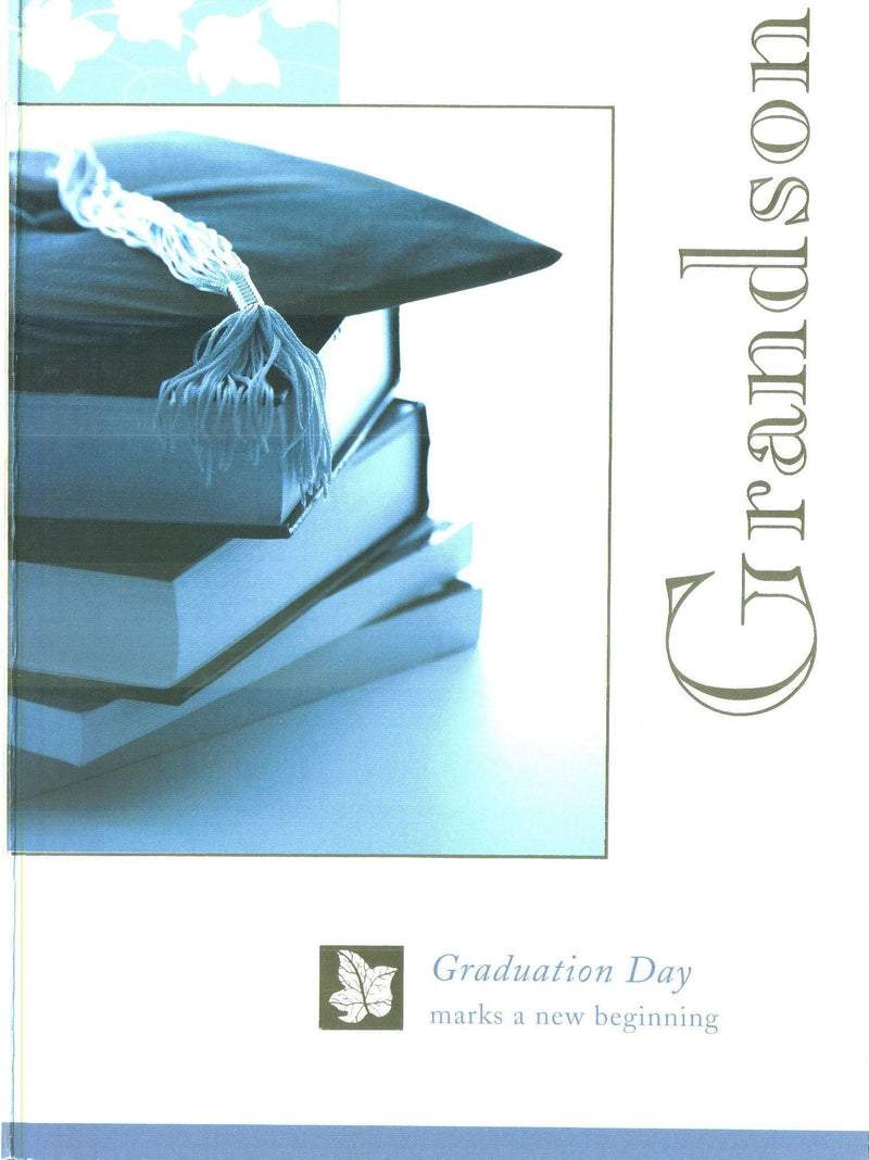 Graduation Card - Grandson New Beginning - Shelburne Country Store