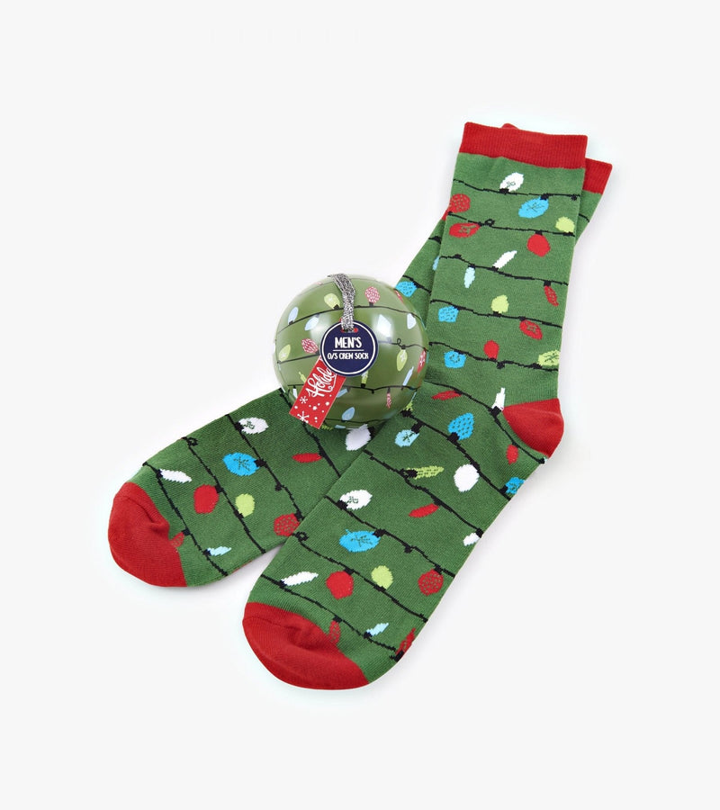 Northern Lights Men's Socks in Ornament Balls - Shelburne Country Store