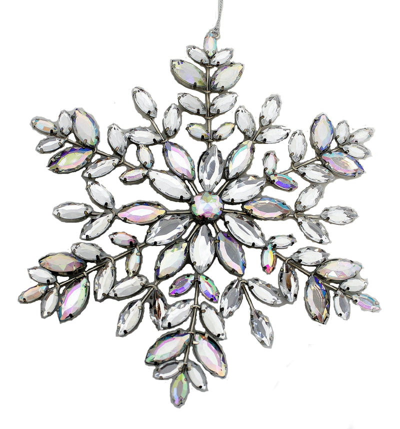 Acrylic Gem 'Diamond' Snowflake -  Mid Burst - Shelburne Country Store