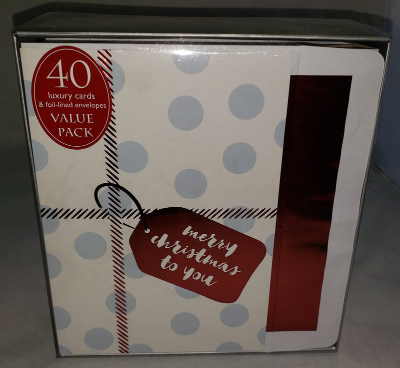 Holiday Luxury Favorites Value 40 Card Box - A present for You - Shelburne Country Store