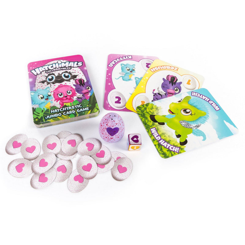 Hatchimals Jumbo Card Game with Surprise Mystery Figure - Shelburne Country Store