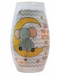 Baby Elephant Glass 7 inch Lamp - - Shelburne Country Store