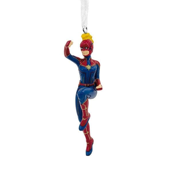 Captain Marvel Ornament - Shelburne Country Store
