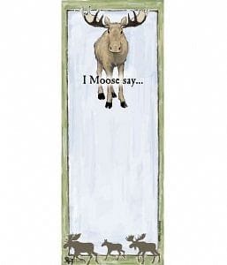Hatley Magnetic List Pad - I Moose Say - Shelburne Country Store