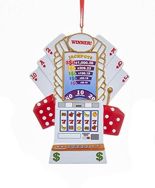 Game of Chance Ornament -  Slot Machine - Shelburne Country Store
