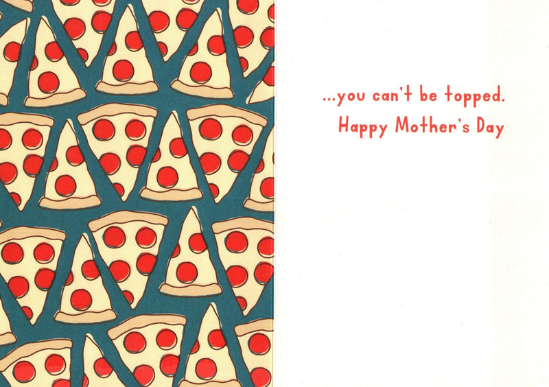 Pizza Pattern Mothers Day Card - Shelburne Country Store