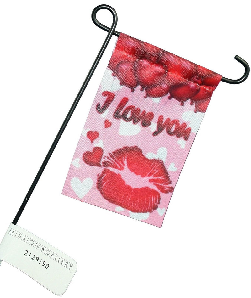 12 Inch Poly Valentines Day Mini Flag - - Shelburne Country Store