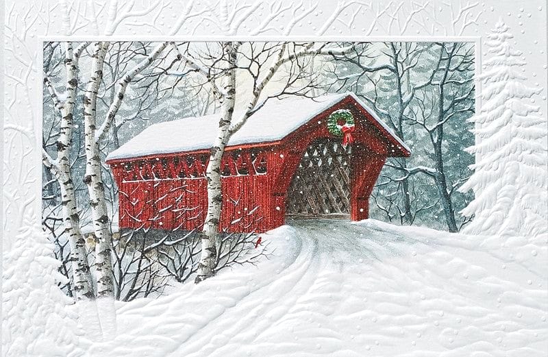 Red Covered Bridge  Boxed Cards - Shelburne Country Store