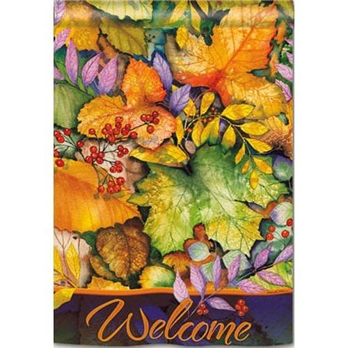 Colors Of Autumn Double-Sided Seasonal House Flag - Shelburne Country Store