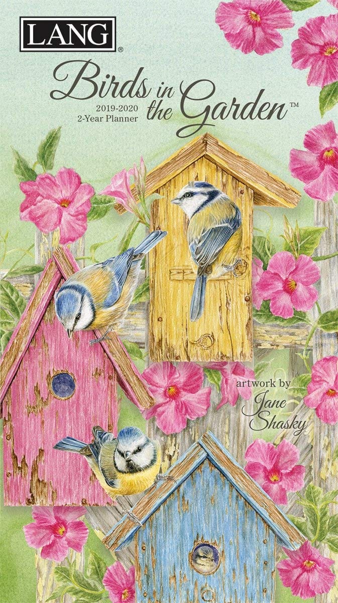 2019 Birds In The Garden  2 Year Planner - The Country Christmas Loft