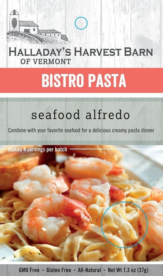 Halladays Seafood Alfredo Mix - Shelburne Country Store