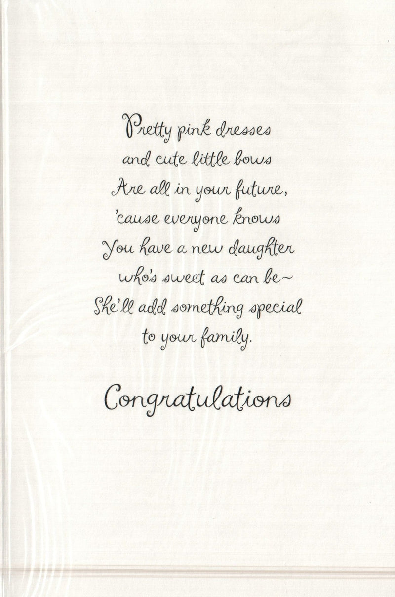 New Baby Card - A New Daughter - Shelburne Country Store