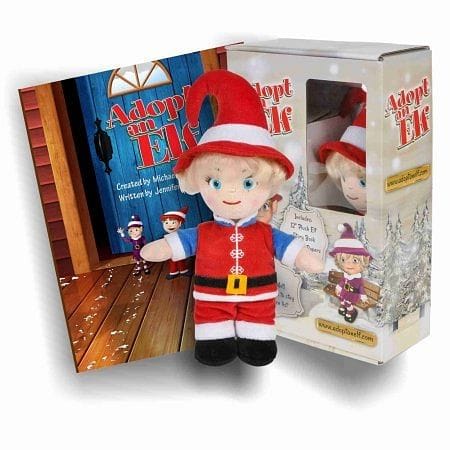 Adopt An Elf Set With Book - - Shelburne Country Store
