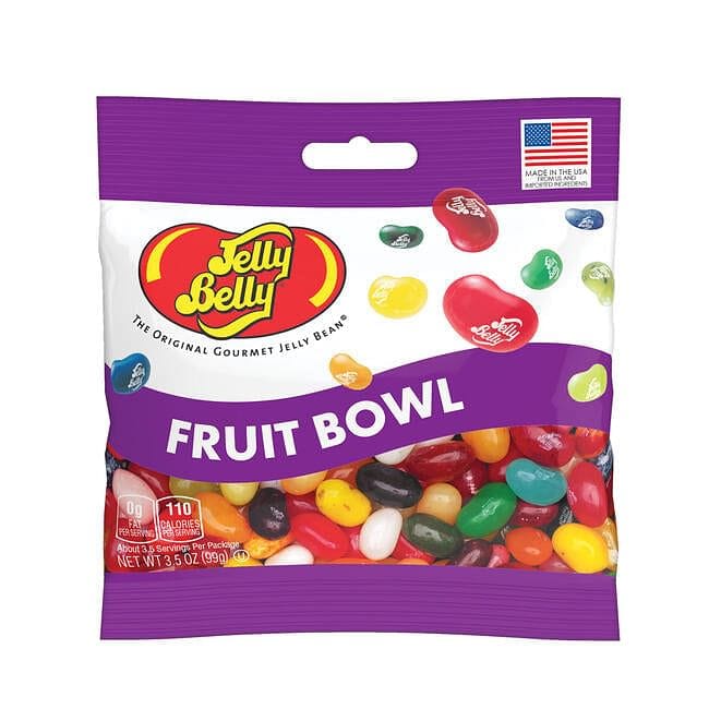 Fruit Bowl Jelly Beans 3.5 oz Grab & Go Bag - Shelburne Country Store