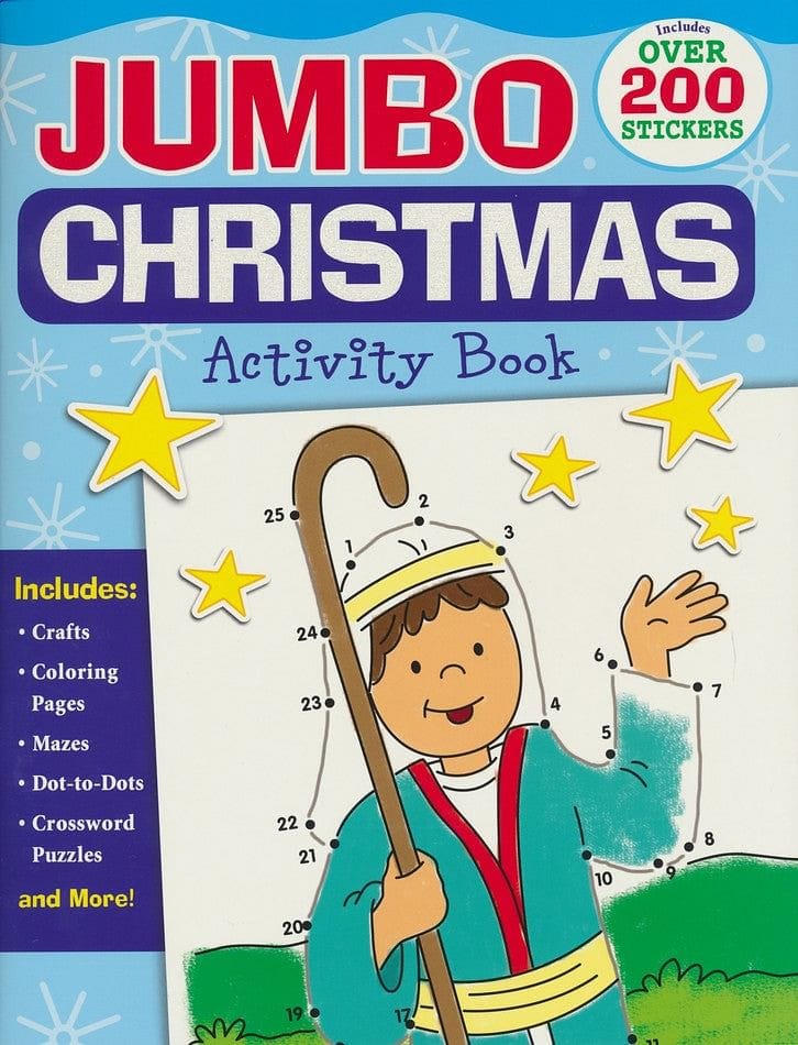 Jumbo Christmas Activity Book - Shelburne Country Store