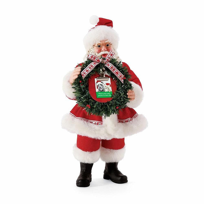 Paws and Claus - Santa Figurine - Shelburne Country Store