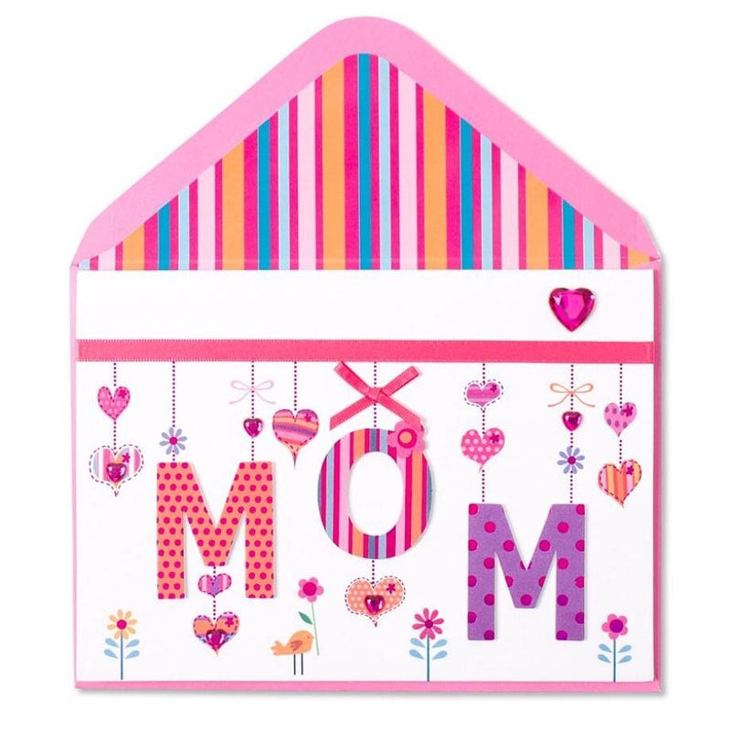 Mom Hanging Letter Mothers Day Card - Shelburne Country Store
